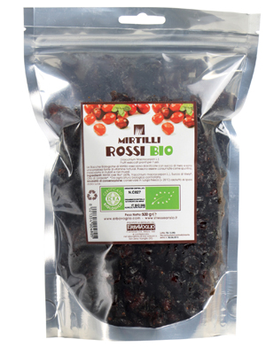 MIRTILLI ROSSI BIO 500G MIRTILLI ROSSI BIO 500G