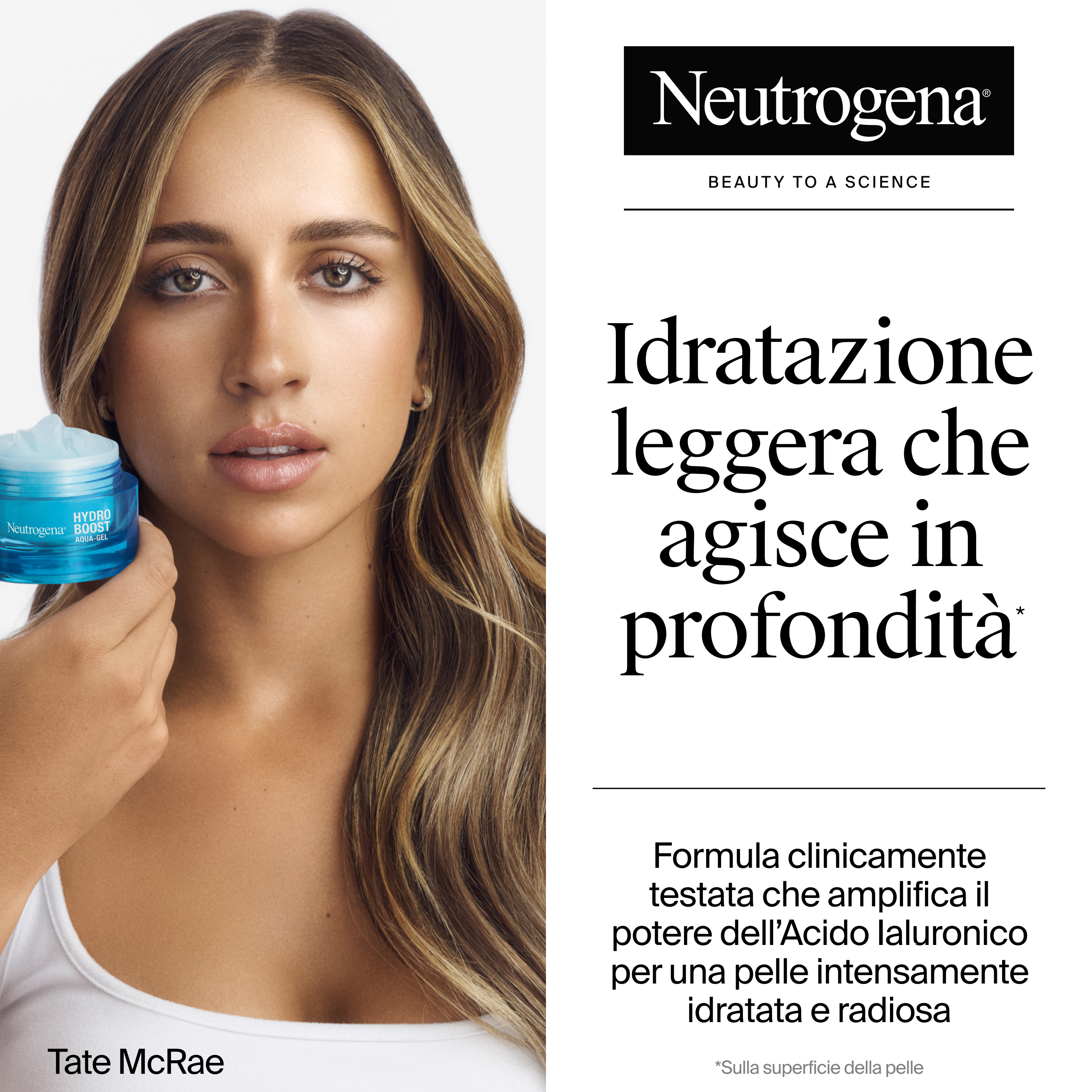 Neutrogena Hydro Boost Acqua Gel - Crema Idratante Viso Per Pelle Mista 50 ml