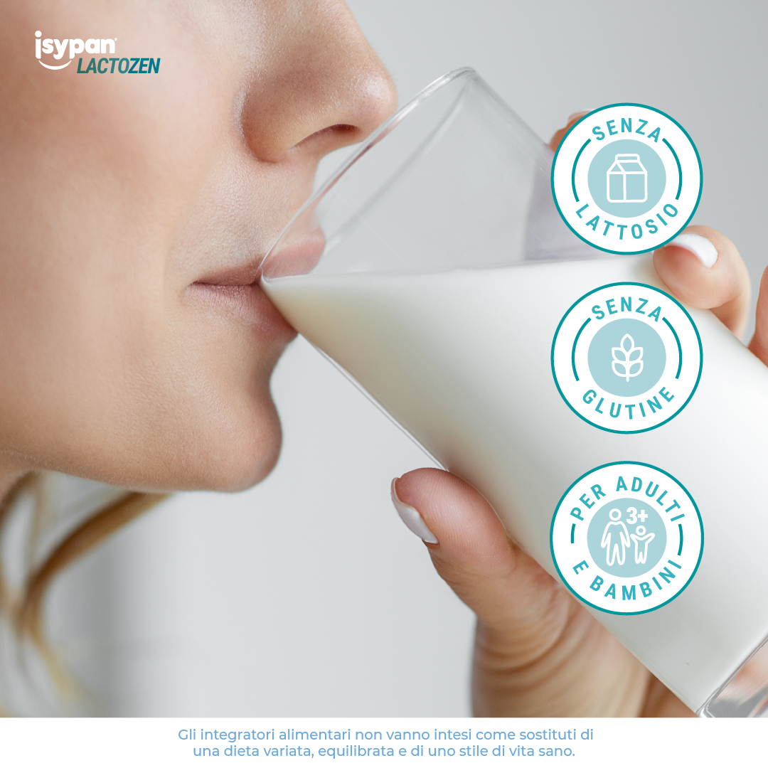 Isypan Lactozen 30 Compresse - Integratore Per La Digestione Del Lattosio