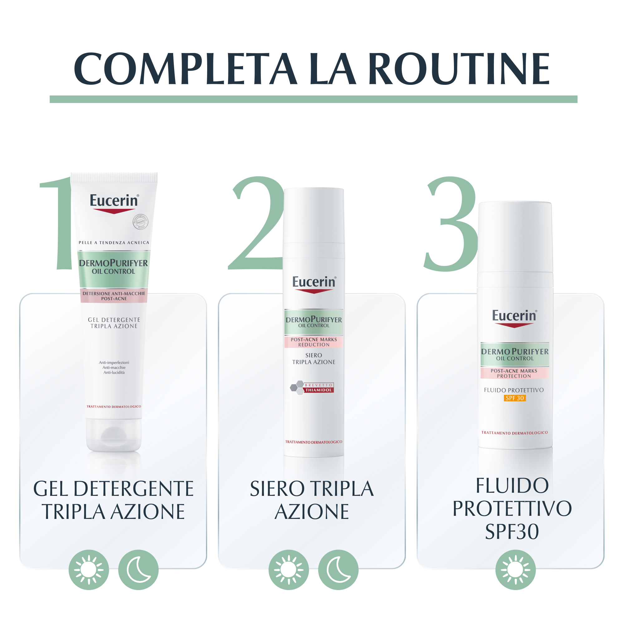 EUCERIN DERMOPURIFYER - Gel Detergente Tripla Azione per Viso e Corpo - 150ml EUCERIN DERMOPURIFYER - Gel Detergente Tripla Azione per Viso e Corpo - 150ml