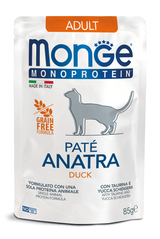 MONGE CAT ADULT PATE ANATRA85G