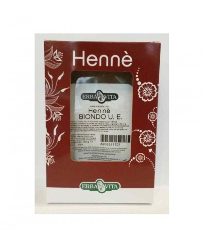 Erba Vita Hennè Color Cap Biondo Tintura Per Capelli 100 g Erba Vita Hennè Color Cap Biondo Tintura Per Capelli 100 g