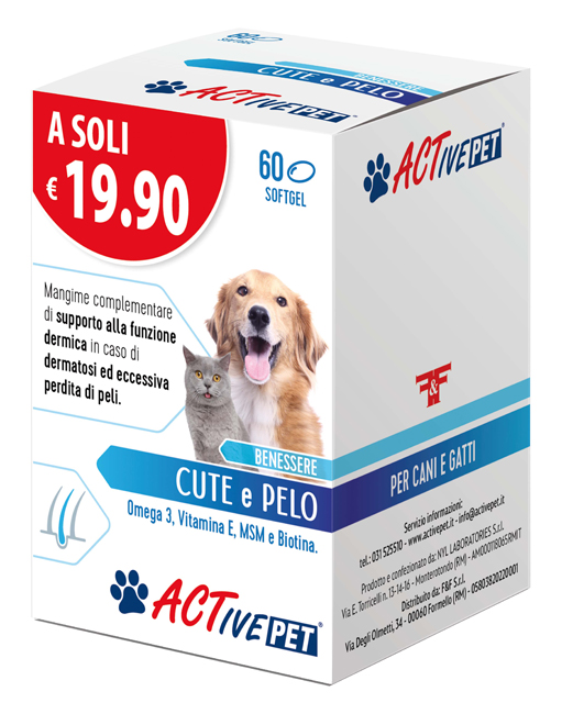 ACTIVE PET CUTE E PELO 60PRL ACTIVE PET CUTE E PELO 60PRL