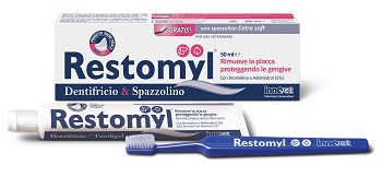 Innovet Restomyl Dentifricio E Spazzolino Extra Soft  Igiene Orale Cani e Gatti Innovet Restomyl Dentifricio E Spazzolino Extra Soft  Igiene Orale Cani e Gatti