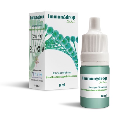 IMMUNODROP SAKEI SOLUZIONE OFTALMICA FLACONCINO  CONTAGOCCE 8ML