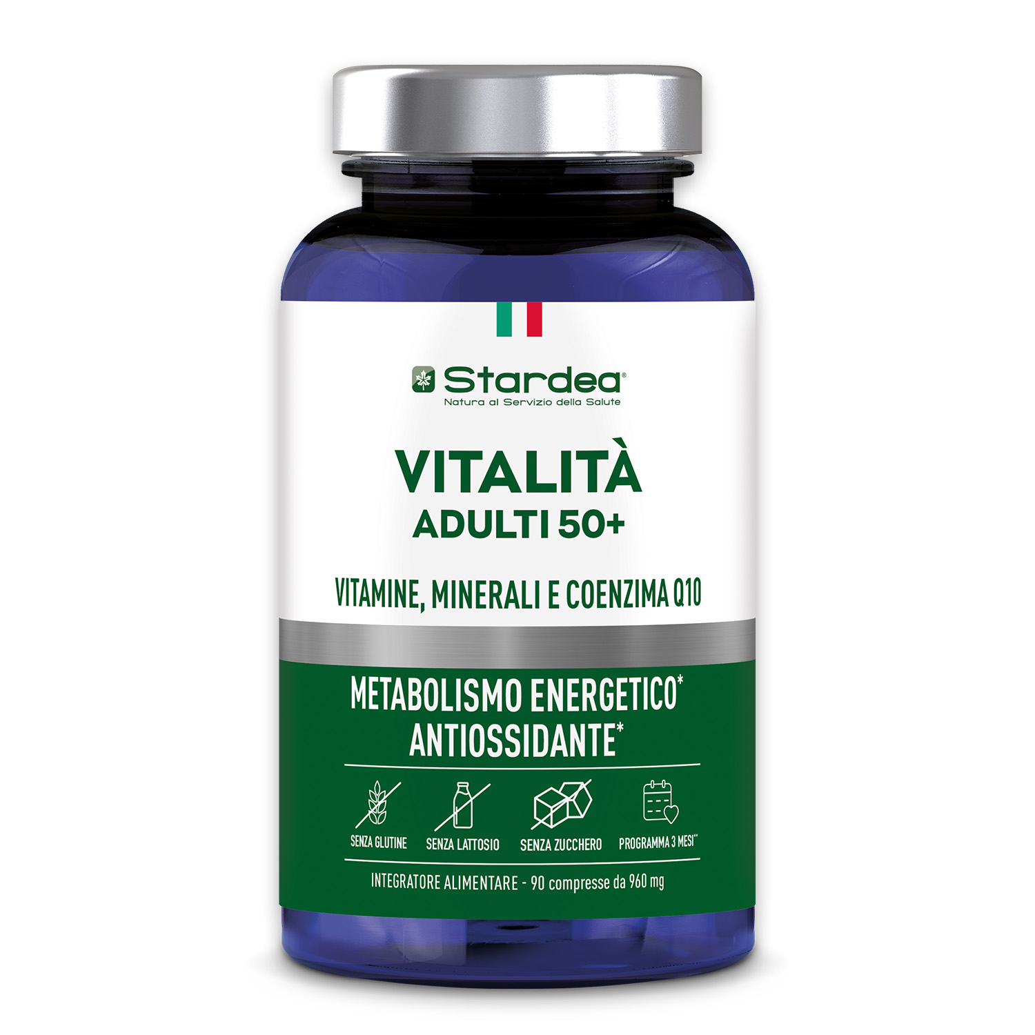 STARDEA VITALITA' Compresse - INTEGRATORE ALIMENTARE VITAMINE, MINERALI E COENZIMA Q10 STARDEA VITALITA' Compresse - INTEGRATORE ALIMENTARE VITAMINE, MINERALI E COENZIMA Q10