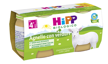 Hipp Biologico Omogeneizzato Agnello e Verdure 2x80g Hipp Biologico Omogeneizzato Agnello e Verdure 2x80g