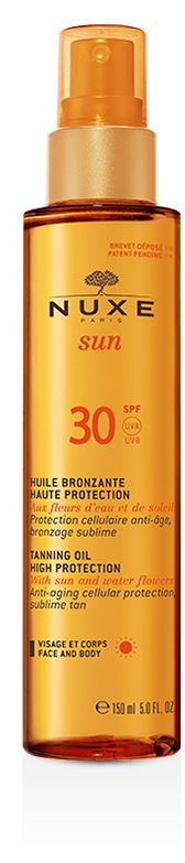 Nuxe Sun Olio solare abbronzate SPF30 150ml