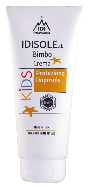 IDISOLE Crema Doposole bimbi Tubo 200 ml IDISOLE Crema Doposole bimbi Tubo 200 ml