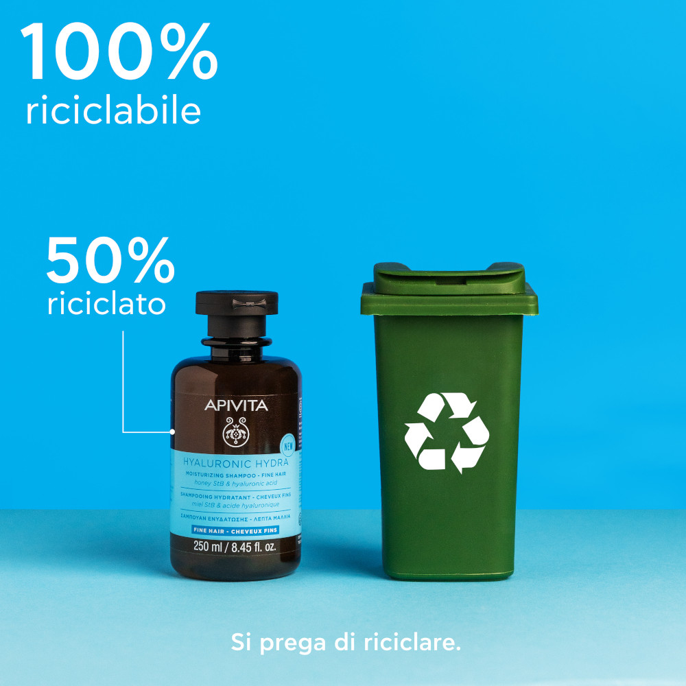 Apivita Shampoo Idratante - Capelli Fini Apivita Shampoo Idratante - Capelli Fini