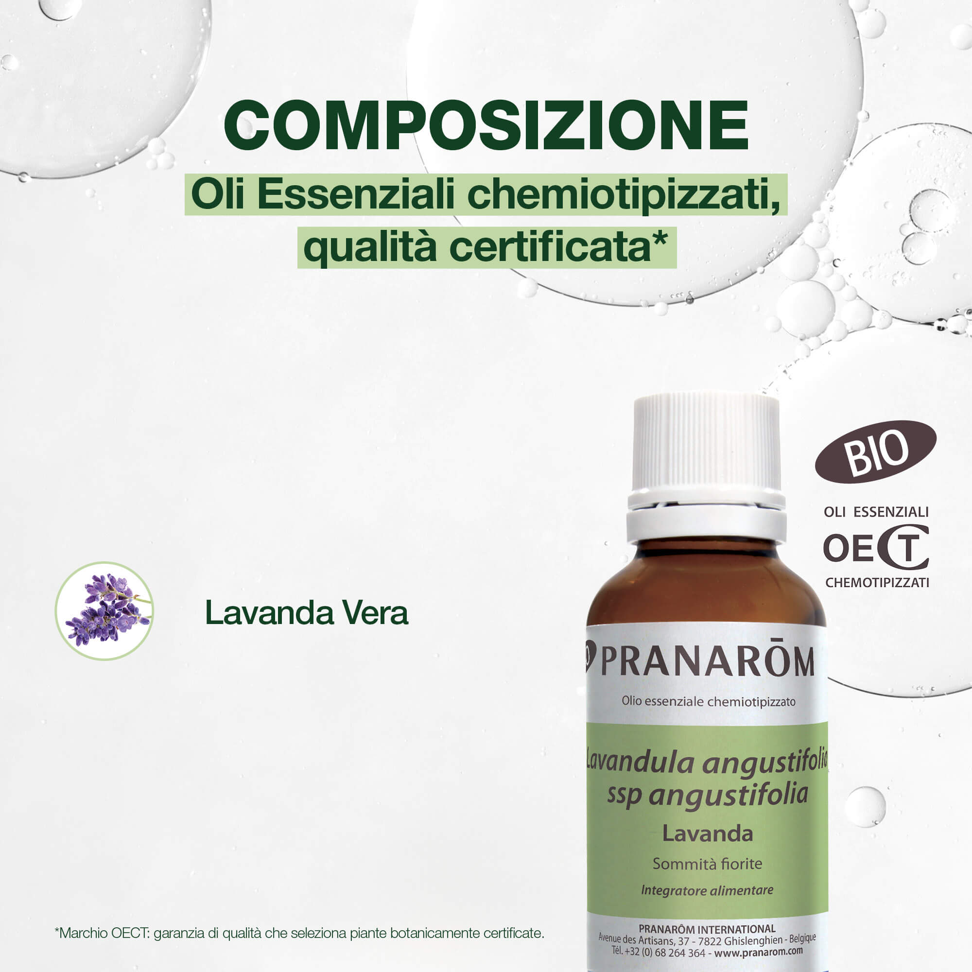 PRANAROM LAVANDA OLIO ESS BIO 30