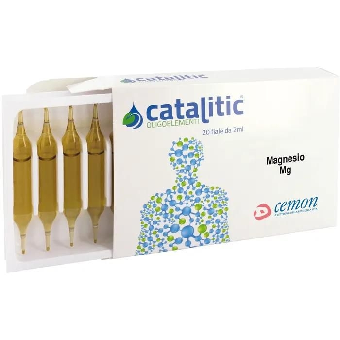 Cemon Catalitic Oligoelementi Magnesio 20 Fiale da 2 ml Cemon Catalitic Oligoelementi Magnesio 20 Fiale da 2 ml