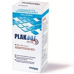 PlakOut Active Colluttorio Clorexidina 0,12% Antiplacca 200 ml PlakOut Active Colluttorio Clorexidina 0,12% Antiplacca 200 ml