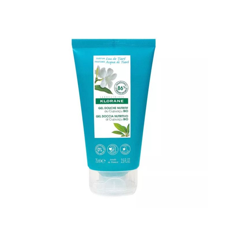 Klorane - Gel Doccia Idratante Energizzante Al Cupuaçu Bio 75 ml