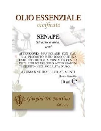 Dr. Giorgini Olio Essenziale Senape Aroma Naturale Per Alimenti 10 ml Dr. Giorgini Olio Essenziale Senape Aroma Naturale Per Alimenti 10 ml