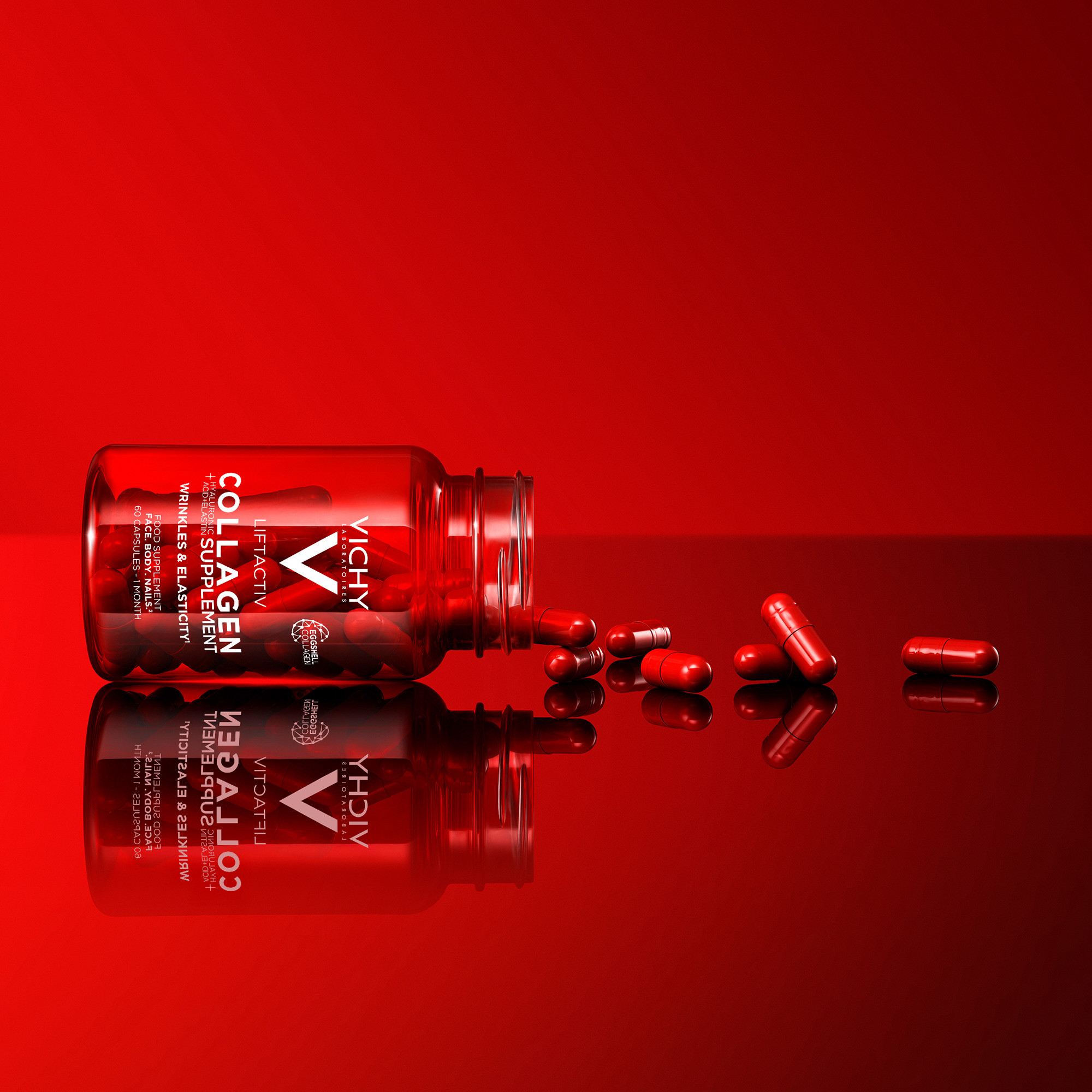 Vichy Liftactive Collagen - Integratore Per Pelle, Capelli E Unghie 60 Capsule