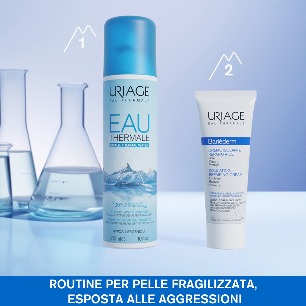 URIAGE BARIÉDERM Crema isolante riparatrice, soluzione anti-sfregamento per pelle fragilizzata e irritata 75 ml