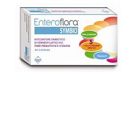 Enteroflora Symbio - Integratore per l'equilibrio della flora intestinale - 20 capsule Enteroflora Symbio - Integratore per l'equilibrio della flora intestinale - 20 capsule