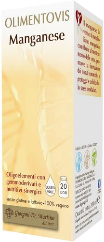 Dr. Giorgini Olimentovis Manganese Liquido Analcoolico 200 ml Dr. Giorgini Olimentovis Manganese Liquido Analcoolico 200 ml