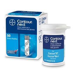 Contour Next - Strisce reattive per il controllo della glicemia - 50 Pezzi