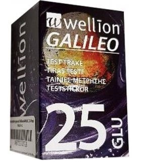 WELLION GALILEO STRIPS 50 GLIC