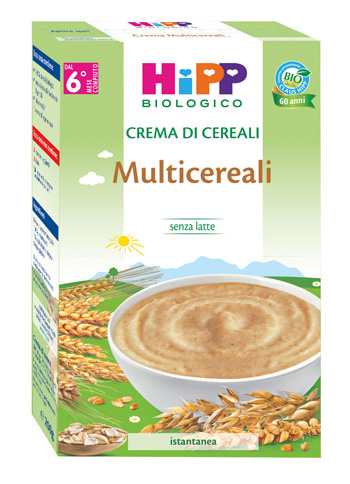 Hipp Biologico crema di Multicereali istantanea 200 g Hipp Biologico crema di Multicereali istantanea 200 g