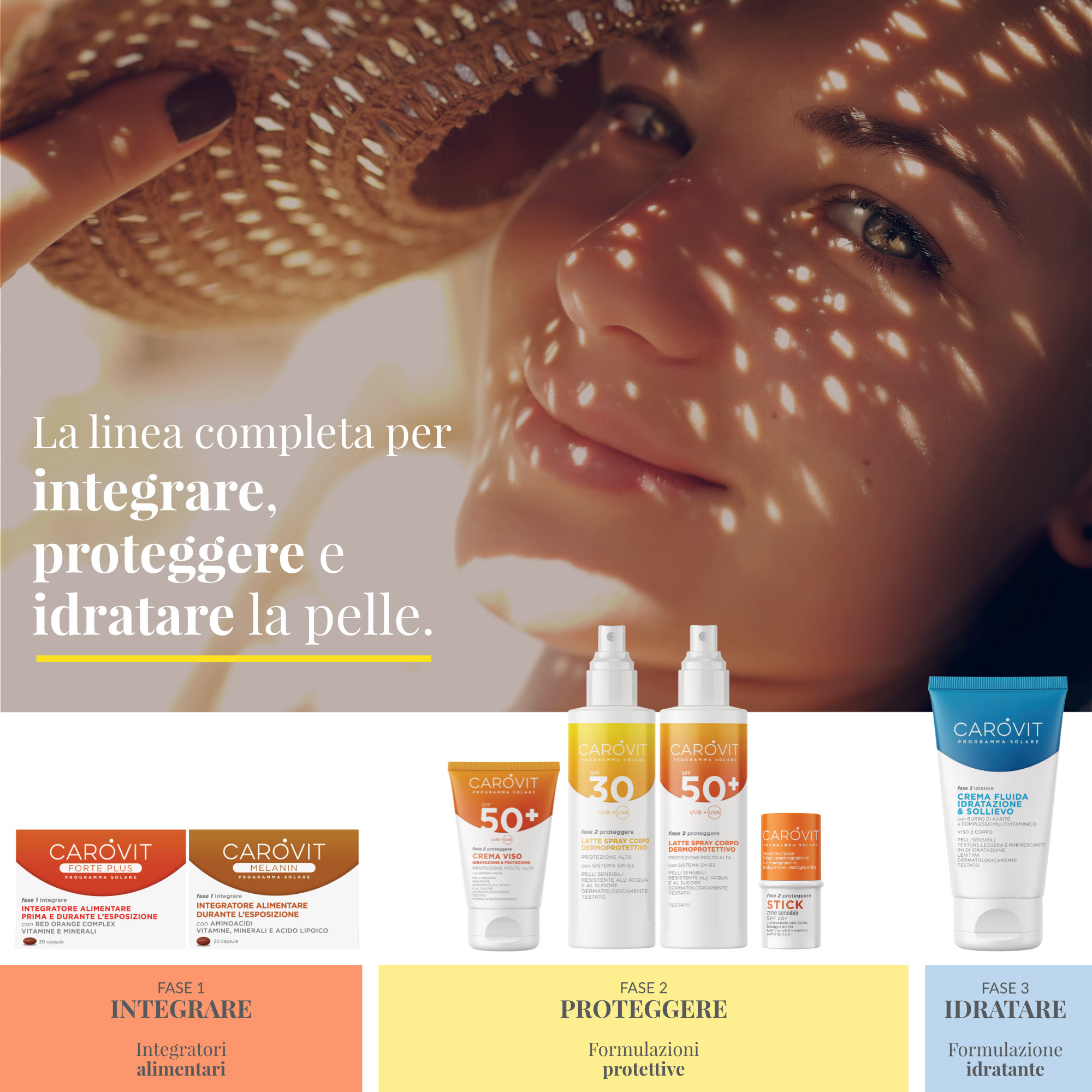Carovit Melanin 20 Capsule - Integratore Per La Sintesi Di Melanina 