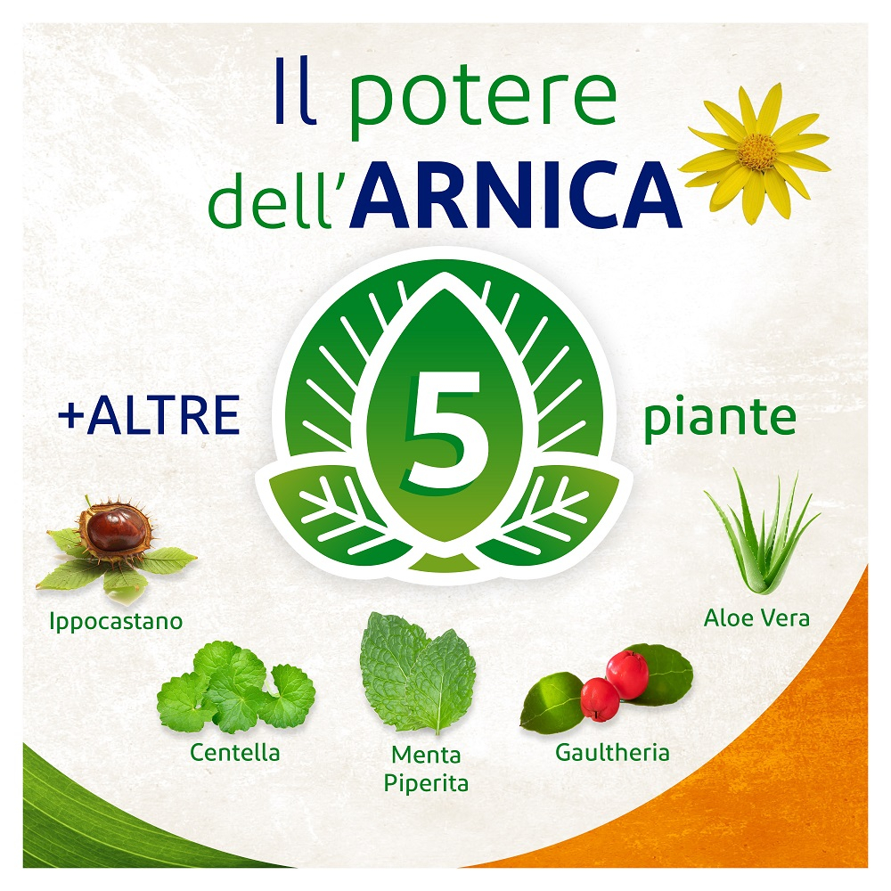 VoltaNatura Arnica Concentrata Aloe Vera Oli Botanici Dolore Collo Muscoli Tesi Massaggi 50ml