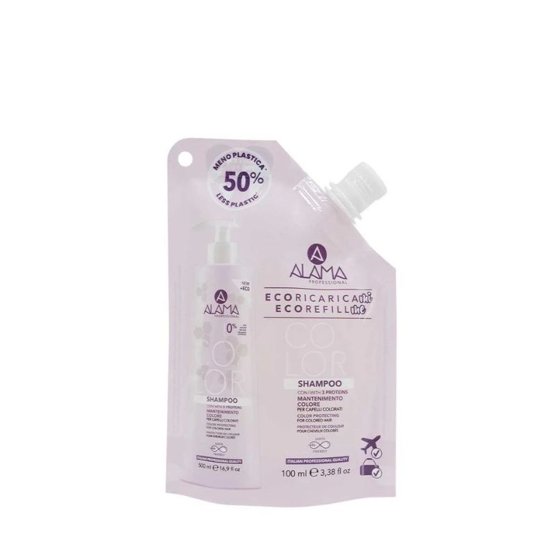 Alama - Color Shampoo Per Capelli Colorati Eco-Refill 100 ml
