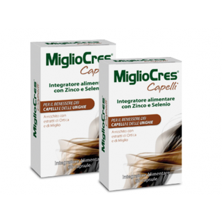 Migliocres PROMO Integratore Benessere Capelli E Unghie 60+60 Capsule Migliocres PROMO Integratore Benessere Capelli E Unghie 60+60 Capsule