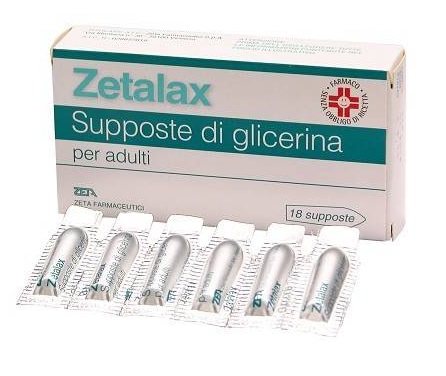 Zetalax Adulti - 18 Supposte di Glicerina Zetalax Adulti - 18 Supposte di Glicerina