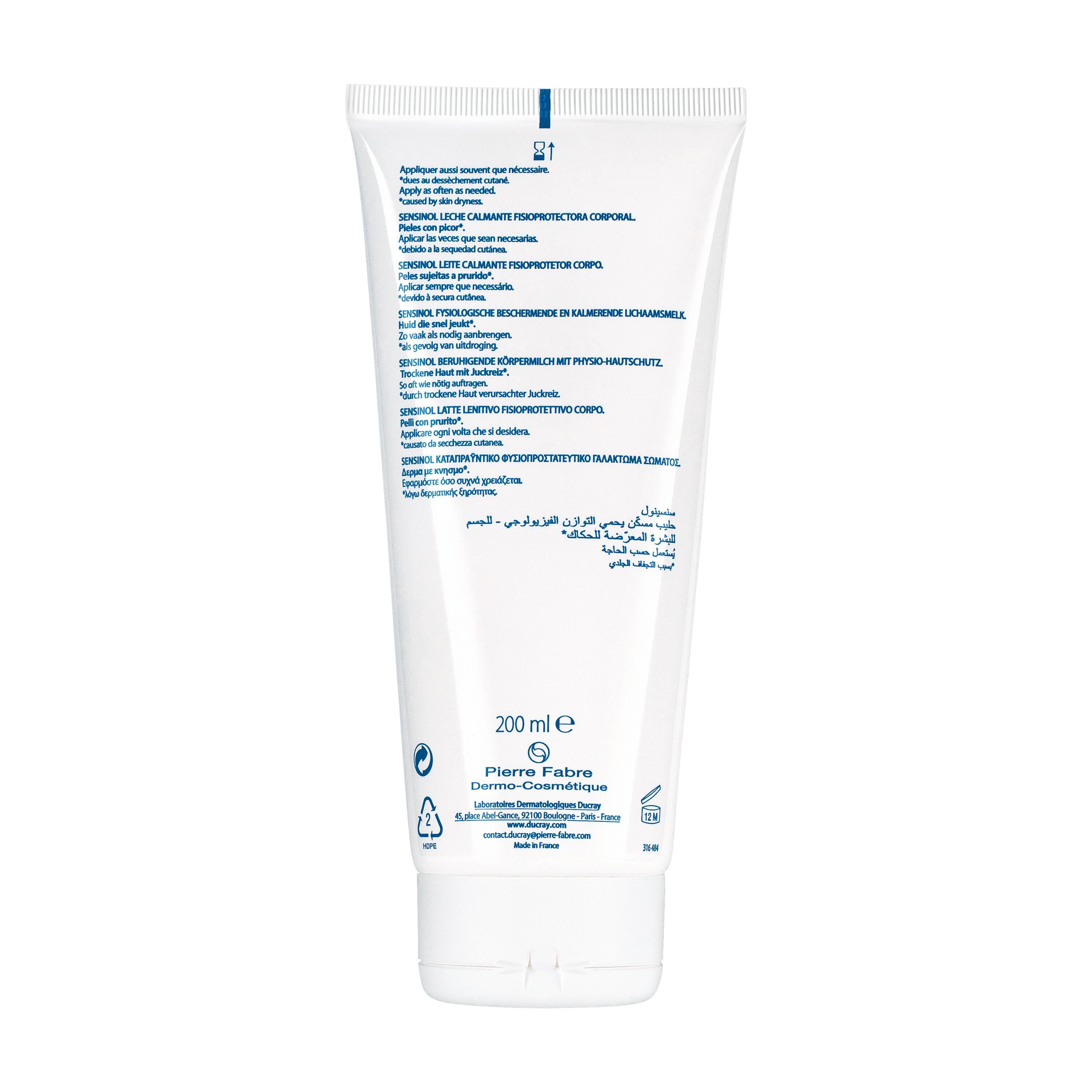Ducray Sensinol - Latte Lenitivo Fisioprotettivo 200 ml
