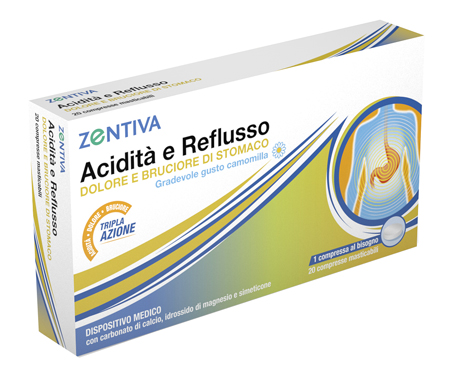 ZENTIVA ACIDITA'REFLUSSO 20CPR ZENTIVA ACIDITA'REFLUSSO 20CPR