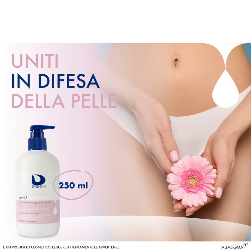 Dermon Intimo Detergente Delicato Ph 4.5 Azione Rinfrescante 500 ml