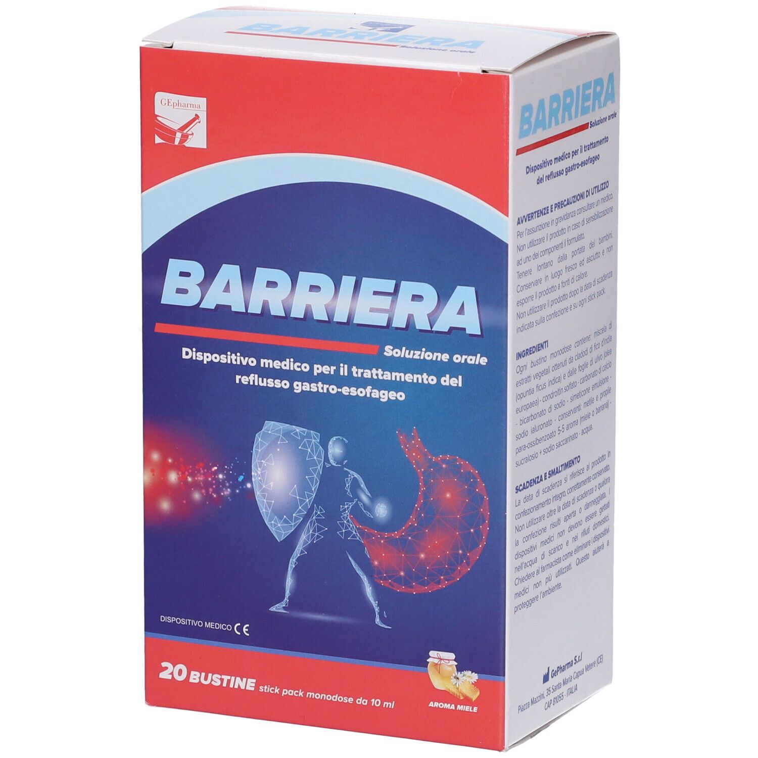 BARRIERA Soluz.Miele 20 Bust.