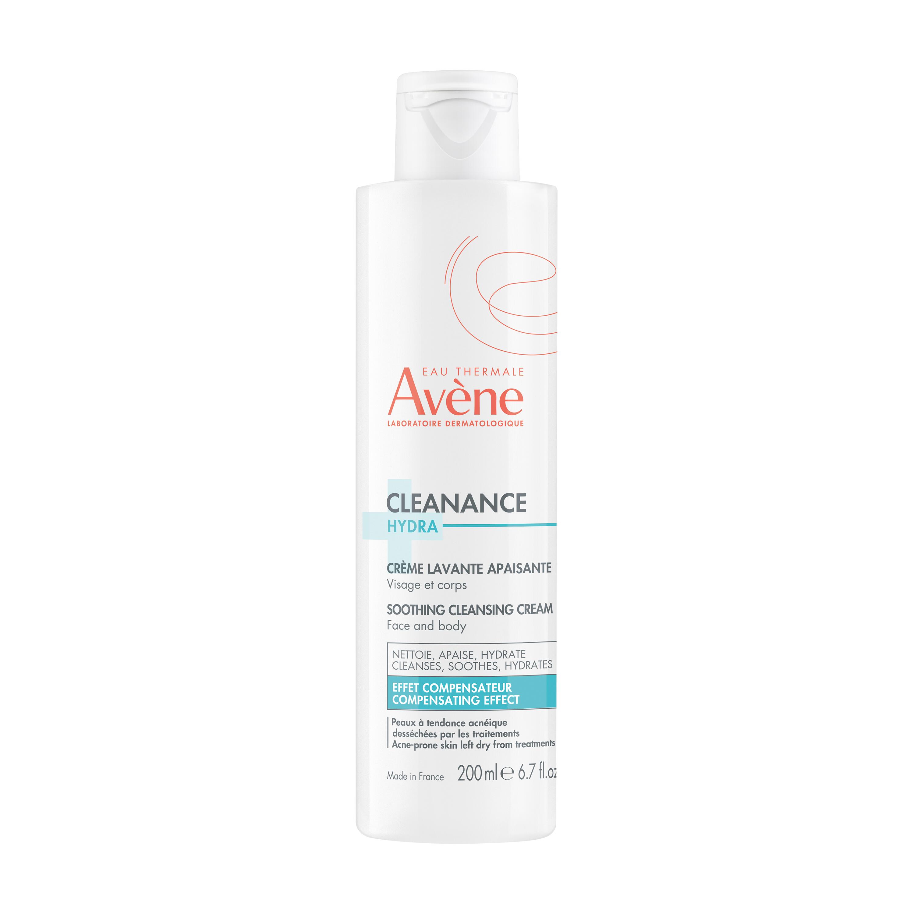 Avène Cleanance Hydra - Crema Detergente Lenitiva Per Pelle A Tendenza Acneica 200 ml