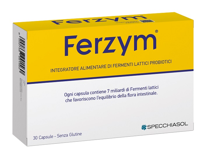 Specchiasol Ferzym Integratore Fermenti Lattici 30 Capsule