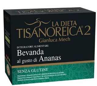 La Dieta Tisanoreica 2 - Bevanda al gusto di ananas - 4 preparati da 28 g