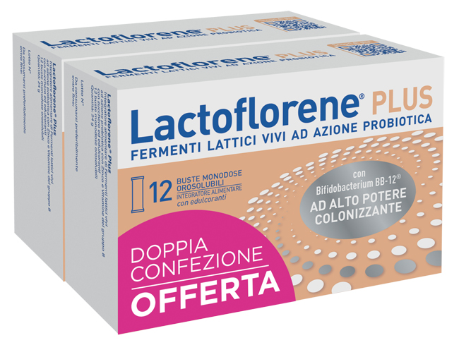 LACTOFLORENE PLUS BIPACK12BUST