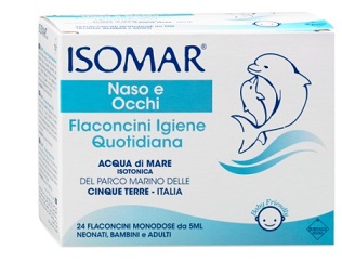 ISOMAR SOLUZIONE ISOTONICA IGIENE QUOTIDIANA 20 FLACONCINI MONODOSE 5 ML