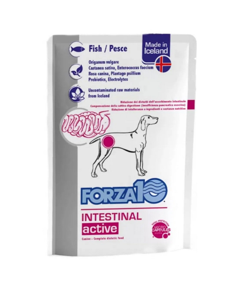 FORZA10 CANE INTESTINAL ACTIVE PESCE 100GR (bustina)