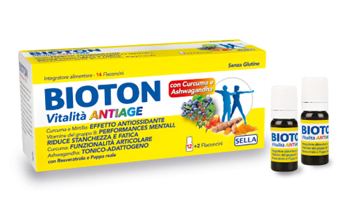 BIOTON VITALITA'A/AGE CURCUMA14F
