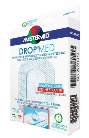 DROP MED 10X10CM 5PZ