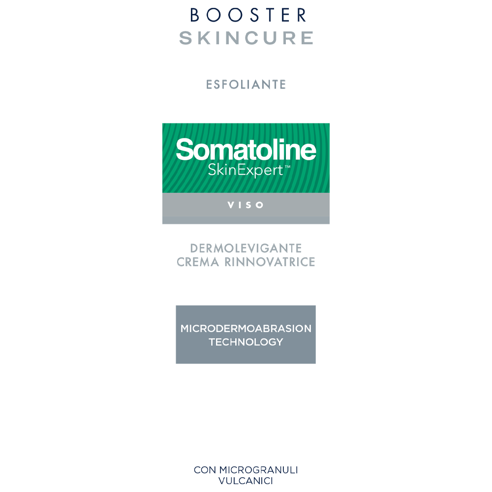 Somatoline SkinExpert, Skincure Dermolevigante, Crema Viso Esfoliante, Micro-granuli esfolianti - Papaina 50ml Somatoline SkinExpert, Skincure Dermolevigante, Crema Viso Esfoliante, Micro-granuli esfolianti - Papaina 50ml