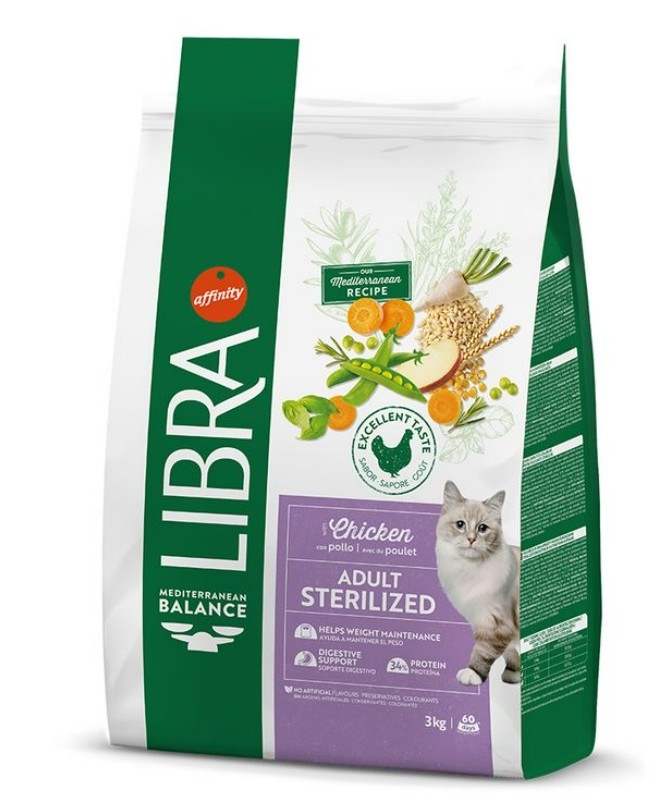LIBRA GATTO ADULT STERILIZED POLLO 1,5KG