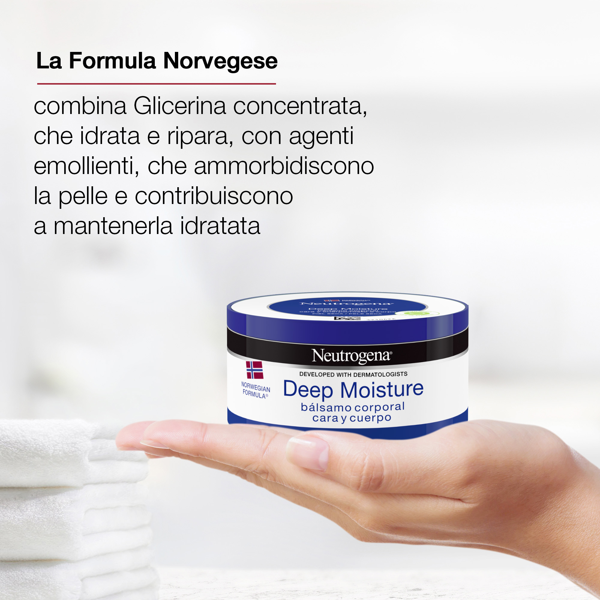Neutrogena Crema Comfort Idratazione Intensa Viso e Corpo 300 ml confezione PROMO