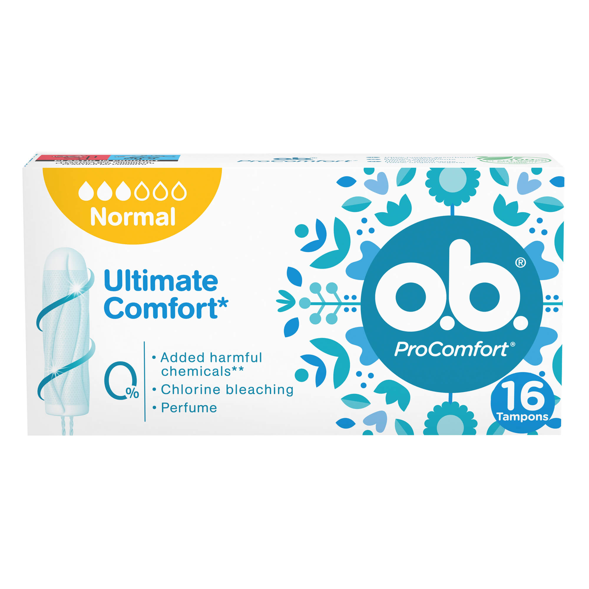 O.B. ProComfort Normal 16 Assorbenti Interni