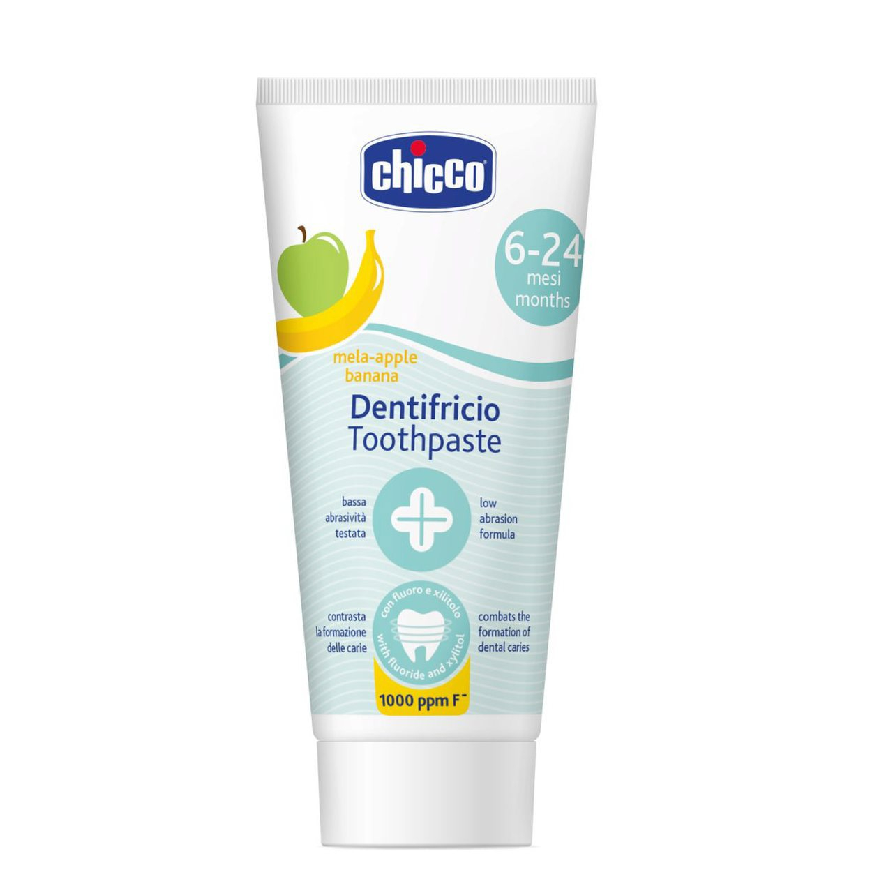 Chicco Dentifricio MelaBanana 50 ml +6m Chicco Dentifricio MelaBanana 50 ml +6m