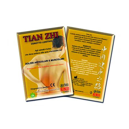 Tian Zhi Cerotto impacco adesivo lenitivo 4 pezzi Tian Zhi Cerotto impacco adesivo lenitivo 4 pezzi