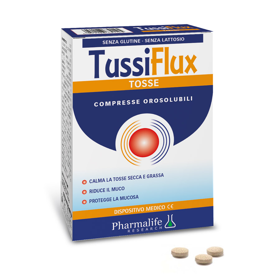 TUSSIFLUX TOSSE 30CPR OROSOLUB
